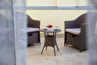 Гостиница Дворец Трезини Санкт-Петербург Люкс Премьер с Террасой и видом на Неву-1